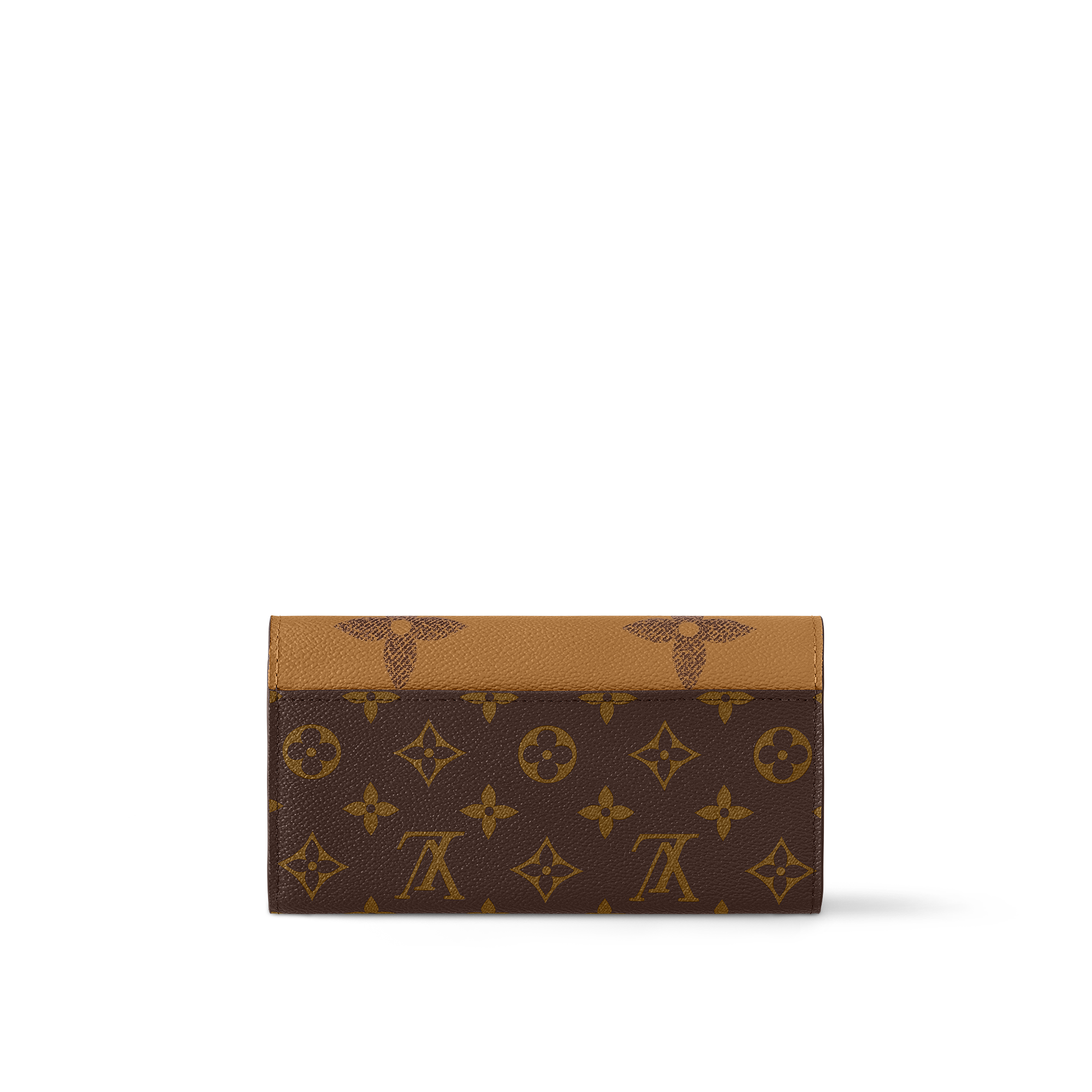 Louis Vuitton Monogram Sarah Wallet Damaged 7.19 good